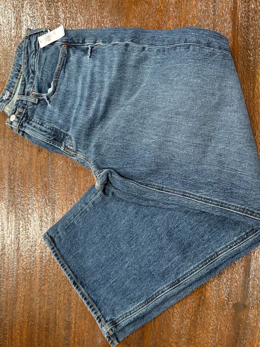Old Navy sz 12 WIde Leg Ladies Jeans Extra High RIse Secret Smooth Pockets NWT